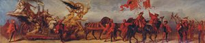 Design for the Jubilee Procession of Emperor Franz Joseph: The Railway Workers